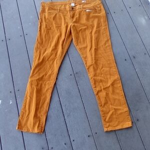 ARIZONA Women's Mustard Jeans SUPER SKINNY SIZE 17
